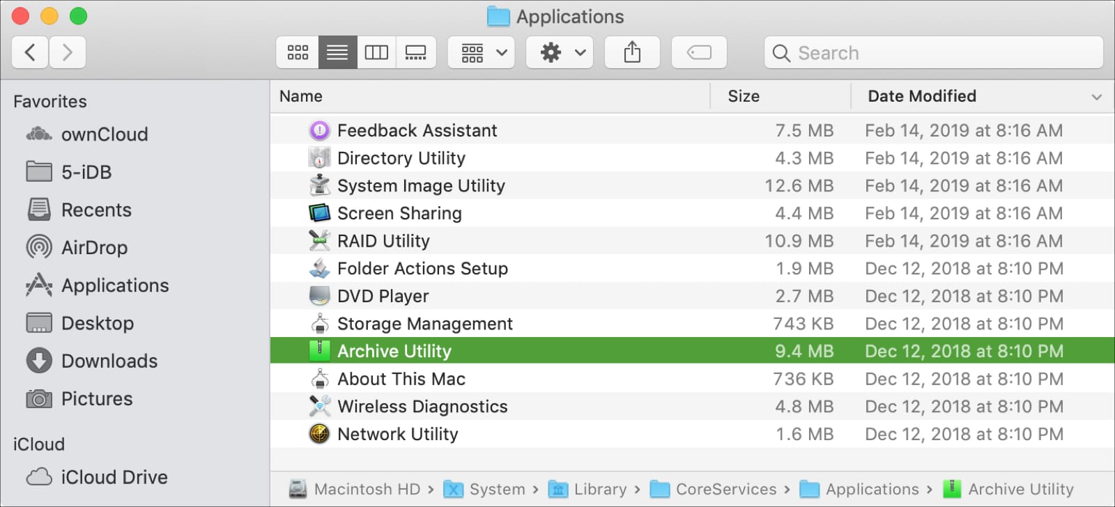 Archive utility for mac download free download